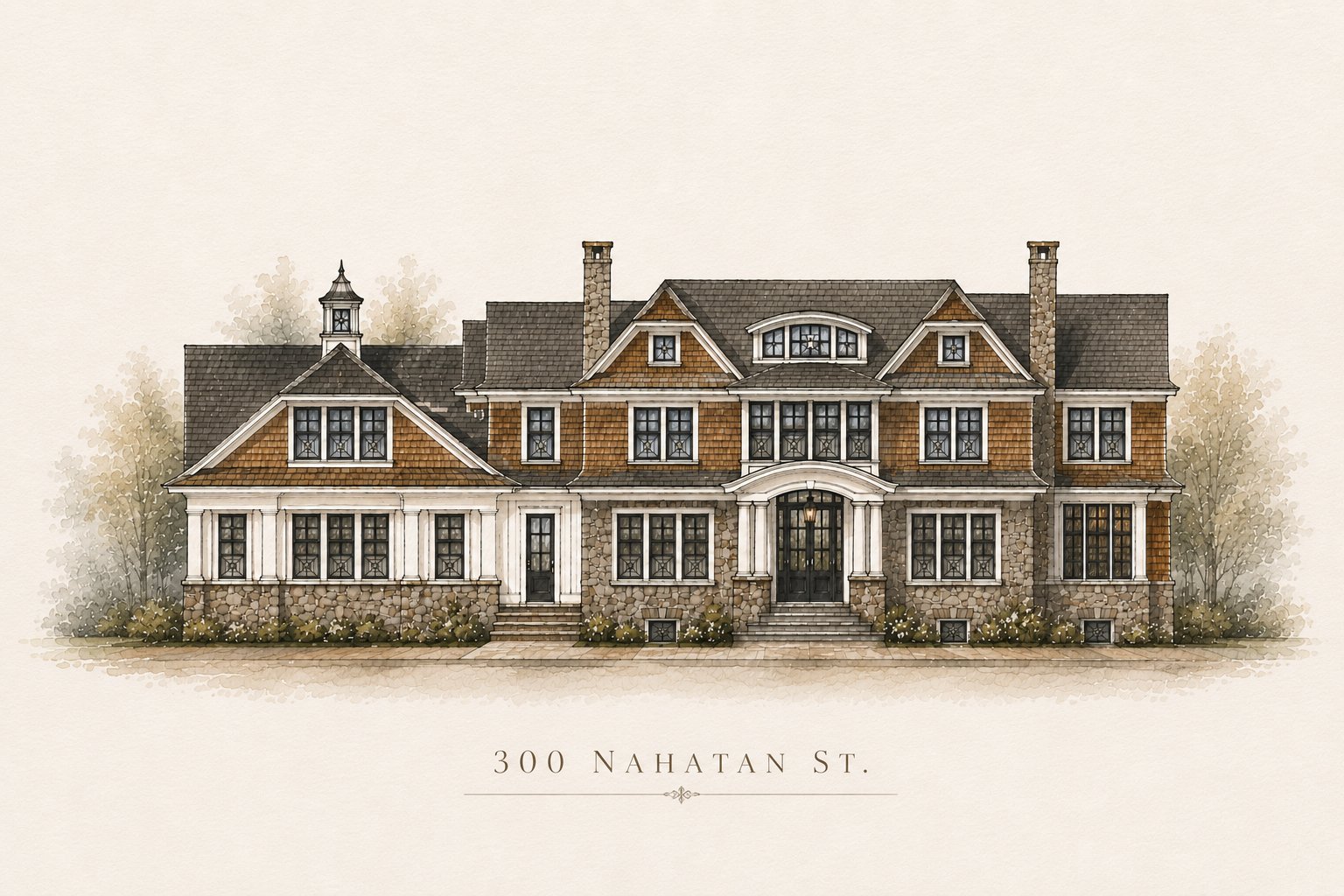 The Westwood Estate, 300 Nahatan Street, Westwood, Massachusetts